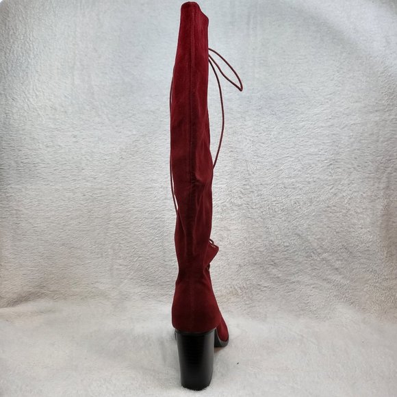 CAPE ROBBIN LACE UP BOOTS Size 6 - Picture 6 of 10